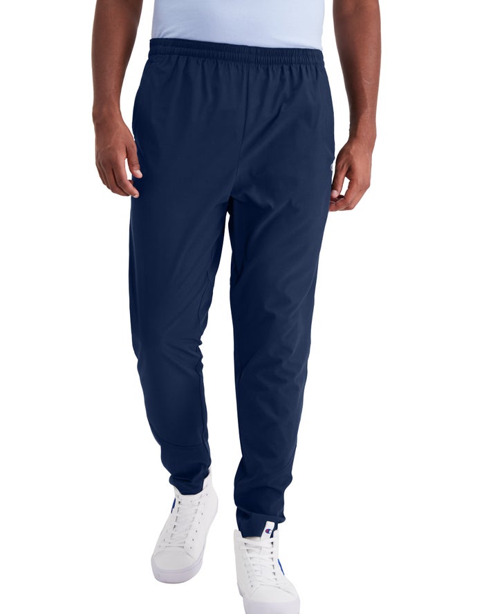 Champion Mens Sweatpants NZ - Core Training Navy ( 3051-CYAXD )